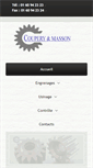 Mobile Screenshot of engrenages-coupery.com